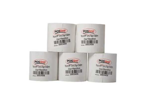 POSline RPT Termic Paper 57x60mm(100pzas) Black Reaction