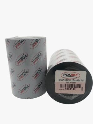 POSline W1 Out433 Blk 110mmx450mts Wax pieza