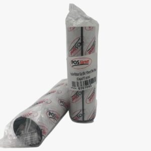 POSline W1 Out433 Blk 110mmx74m Wax Pieza